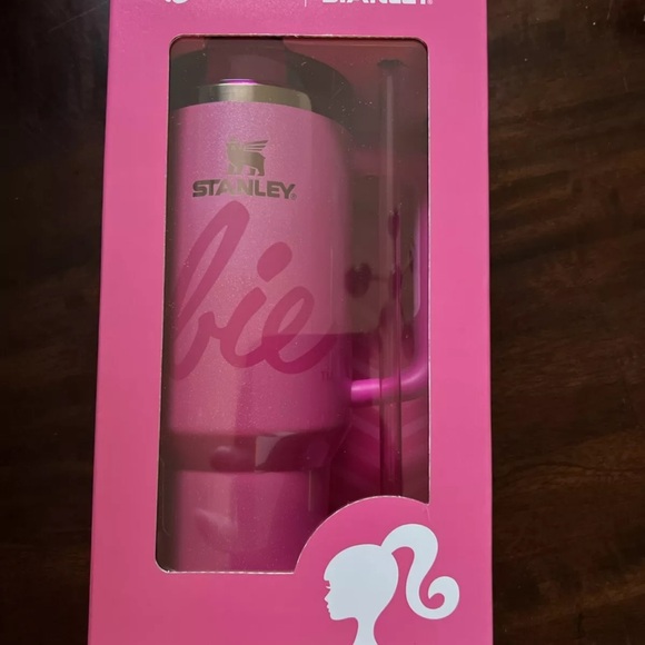 NEW - Barbie x Stanley Tumbler Icon 40 oz Quencher - Picture 2 of 8